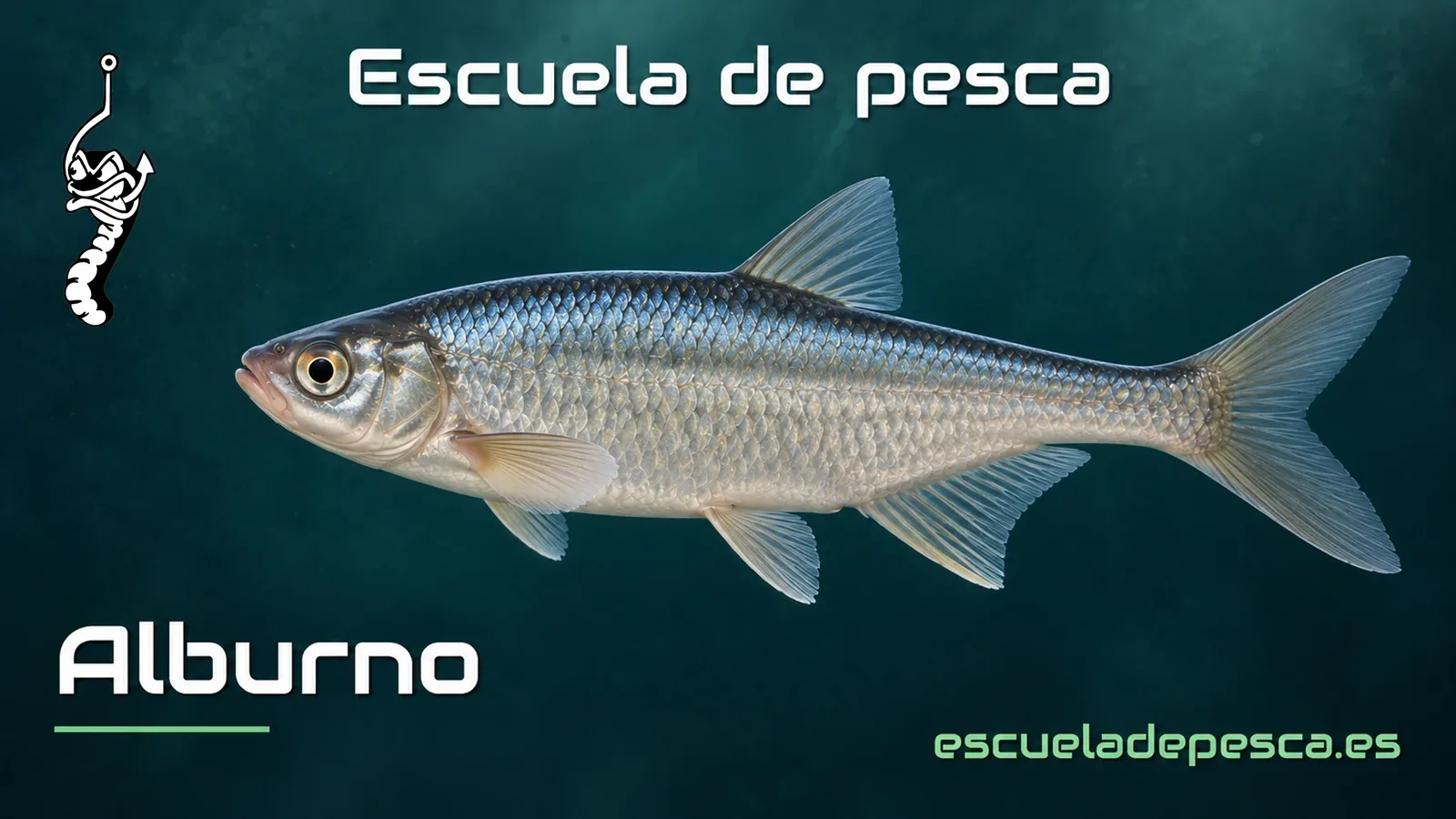 Ilustración de alburno — Escuela de Pesca