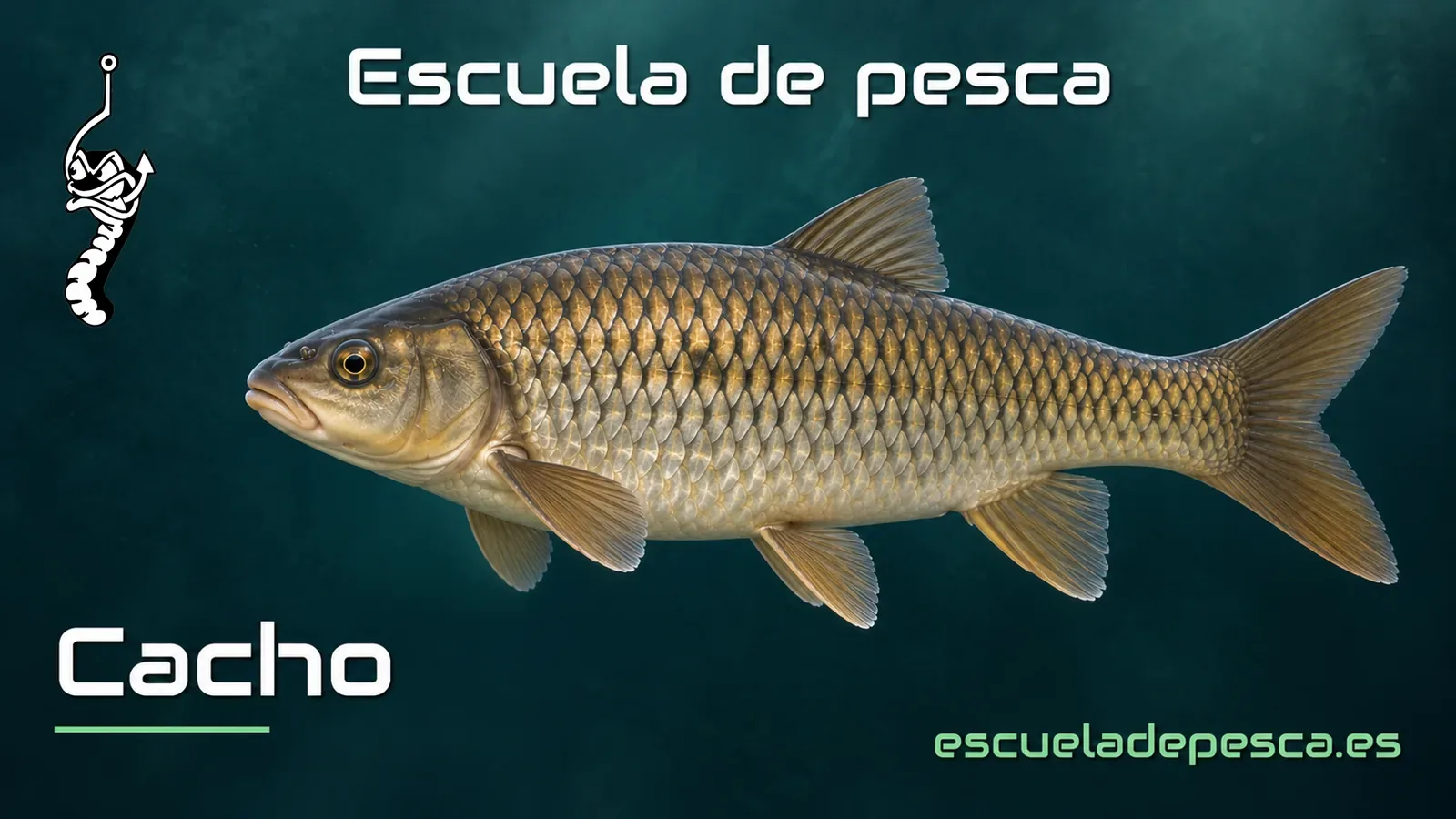 Ilustración de cacho — Escuela de Pesca