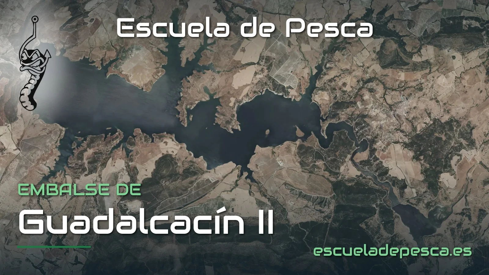 Vista aérea del embalse de Guadalcacín II