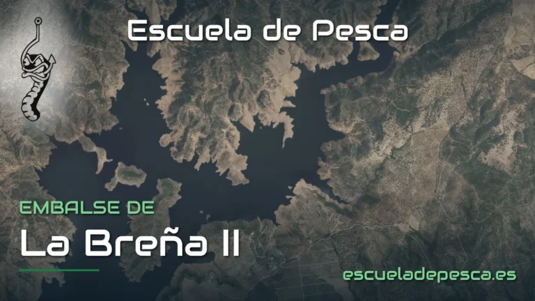 Vista aérea del embalse de La Breña II